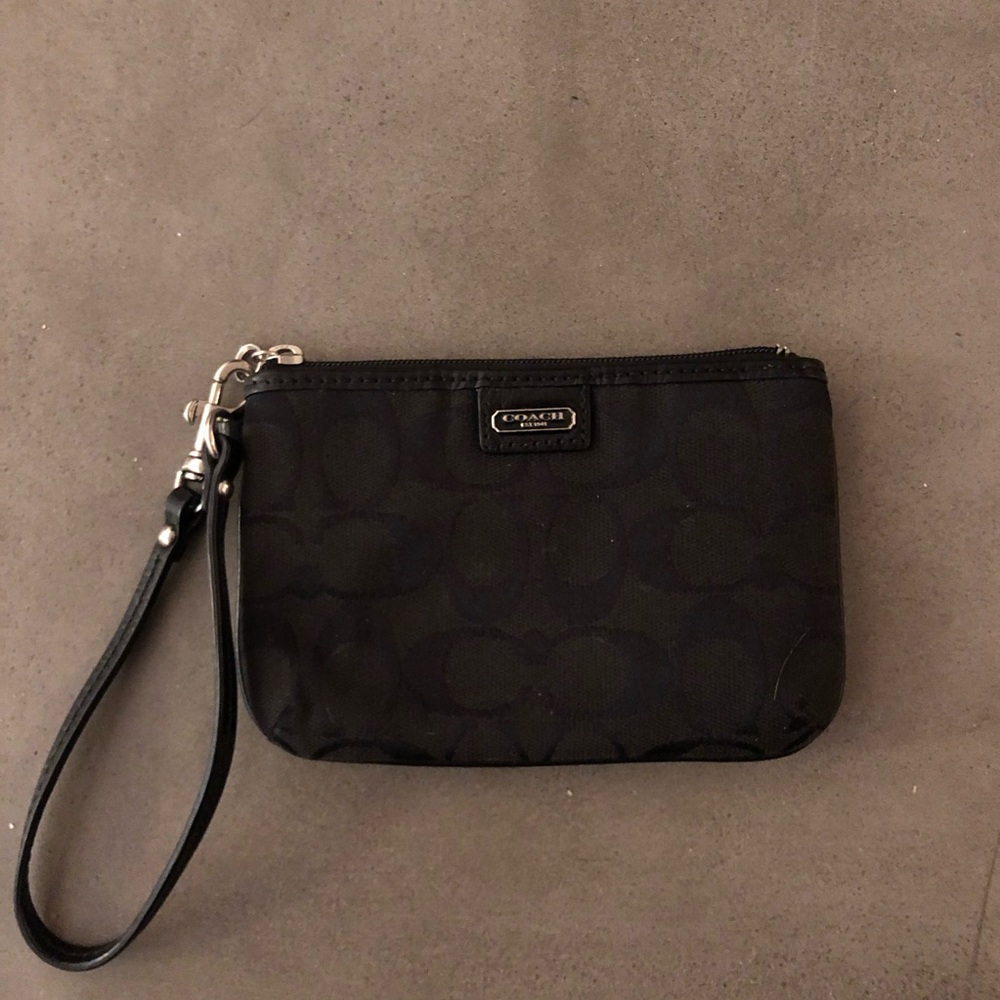 Coach wristlet/wallet